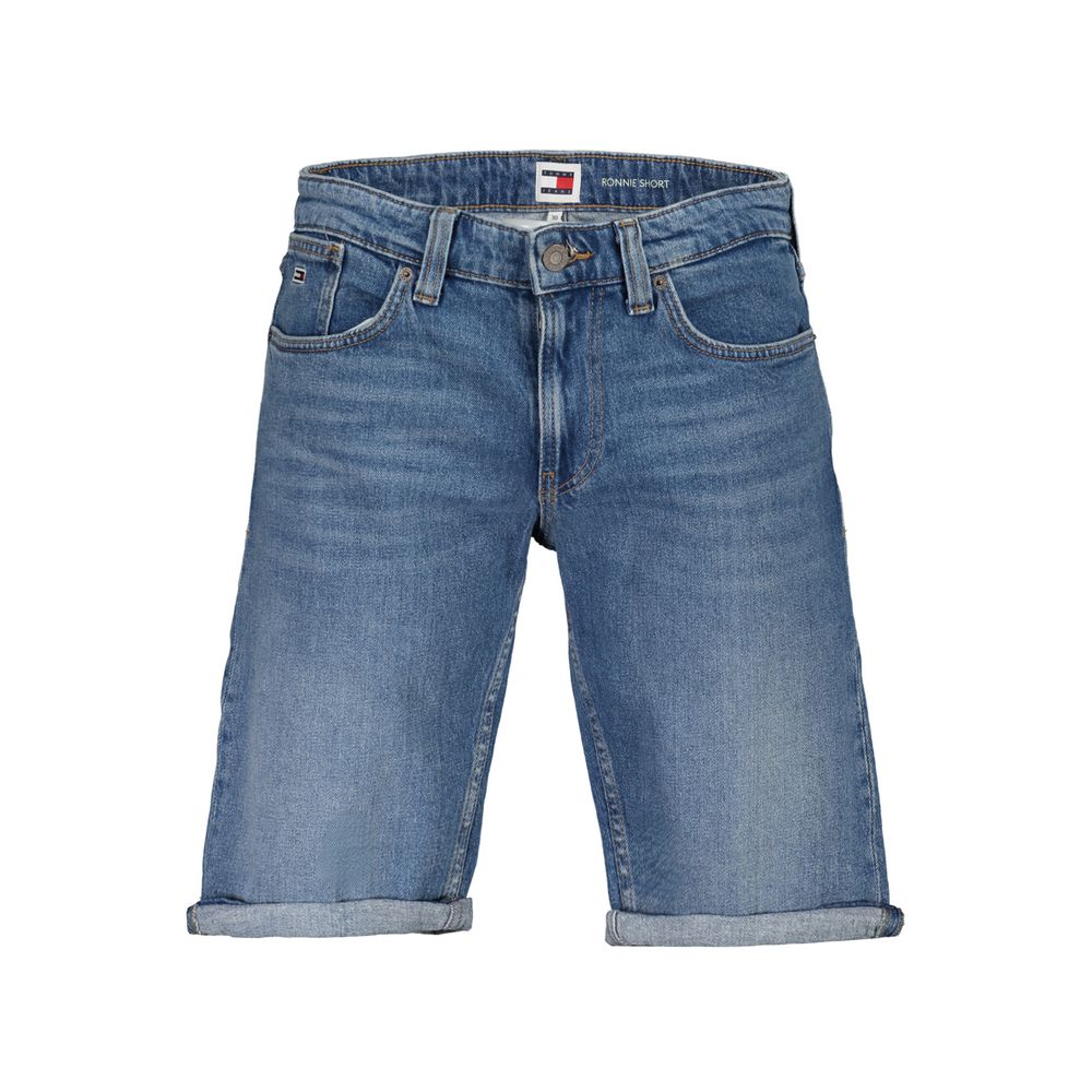 Blue Cotton Short