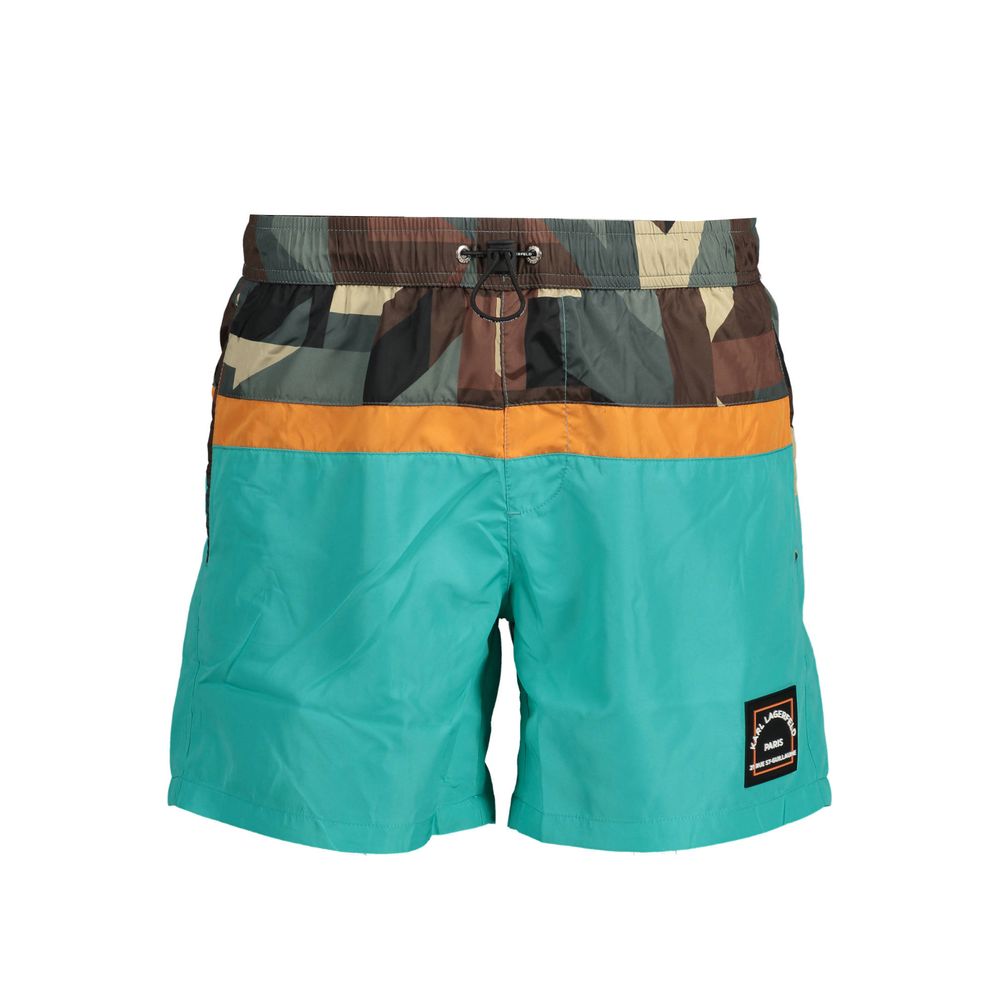 Green Polyester Swimwear
