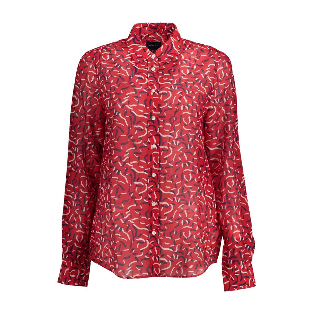 Red Cotton Shirt