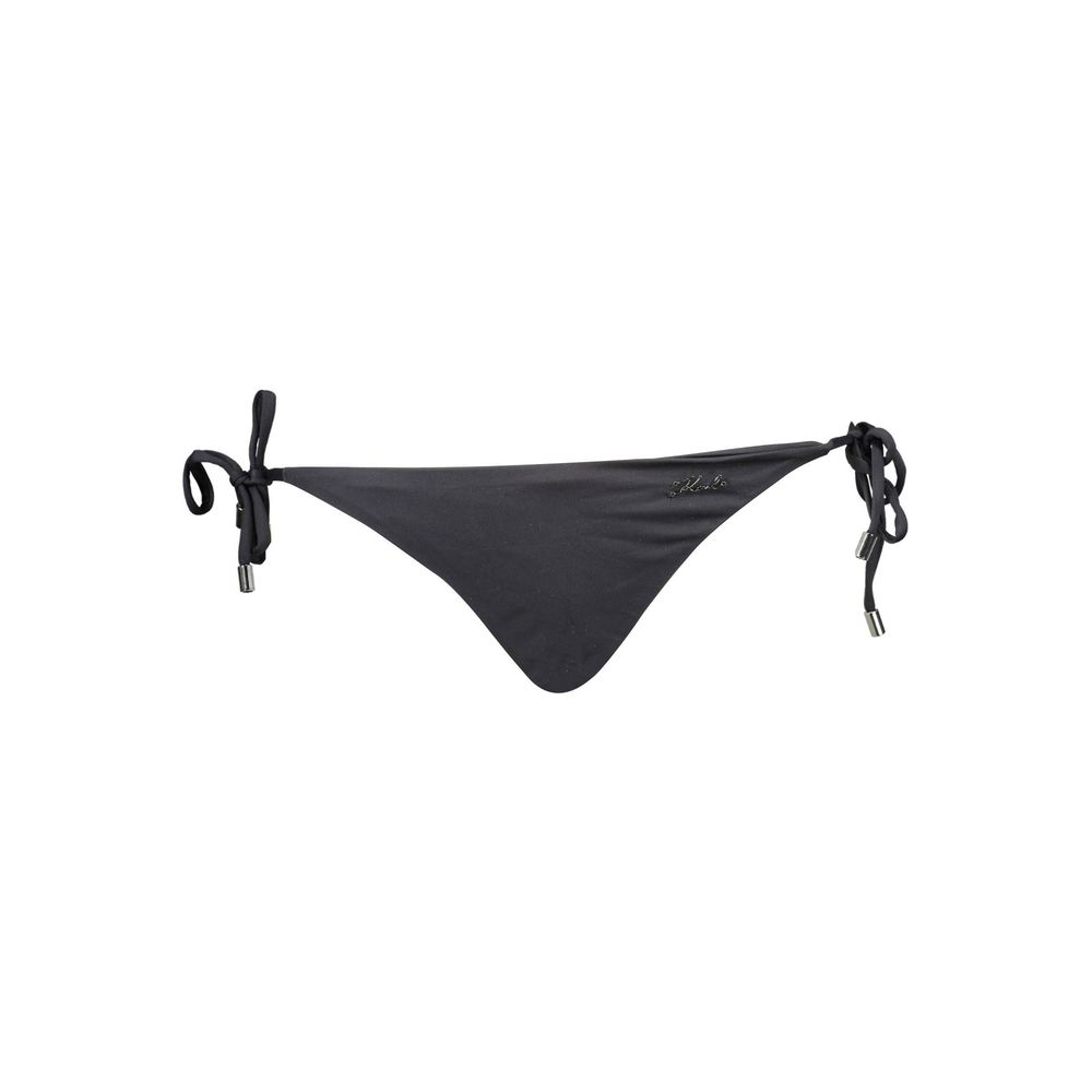 Black Elastane Swimwear
