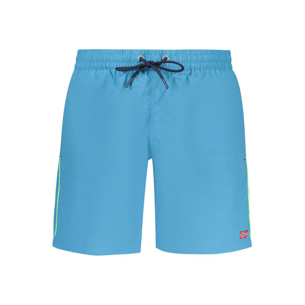 Azzurro Poliammide Men's Swim Trunk