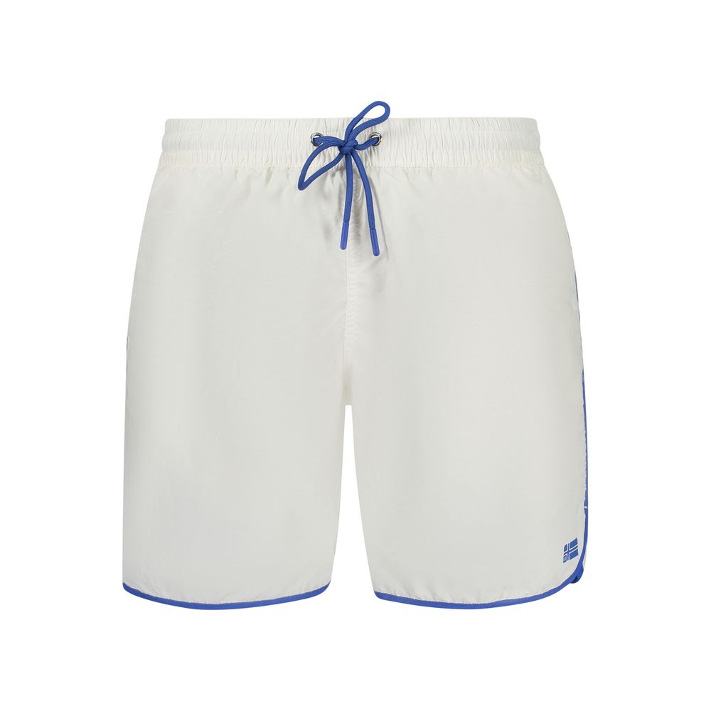 Bianco Poliammide Men's Swim Boxer