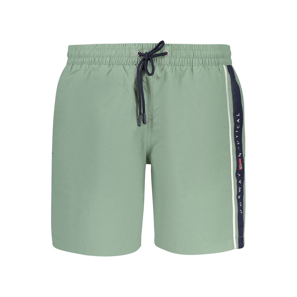 Verde Poliammide Men's Swim Boxer