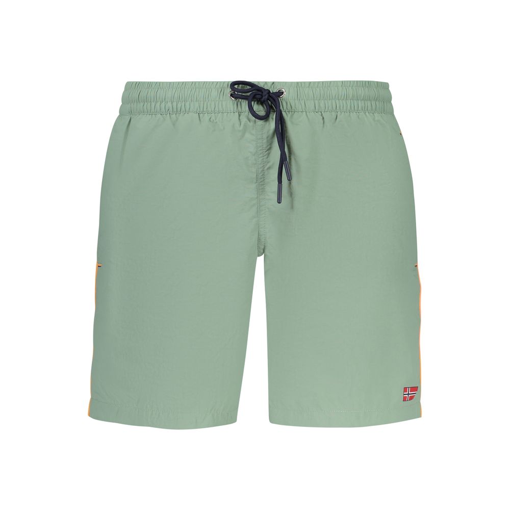 Verde Poliammide Men's Swim Boxer