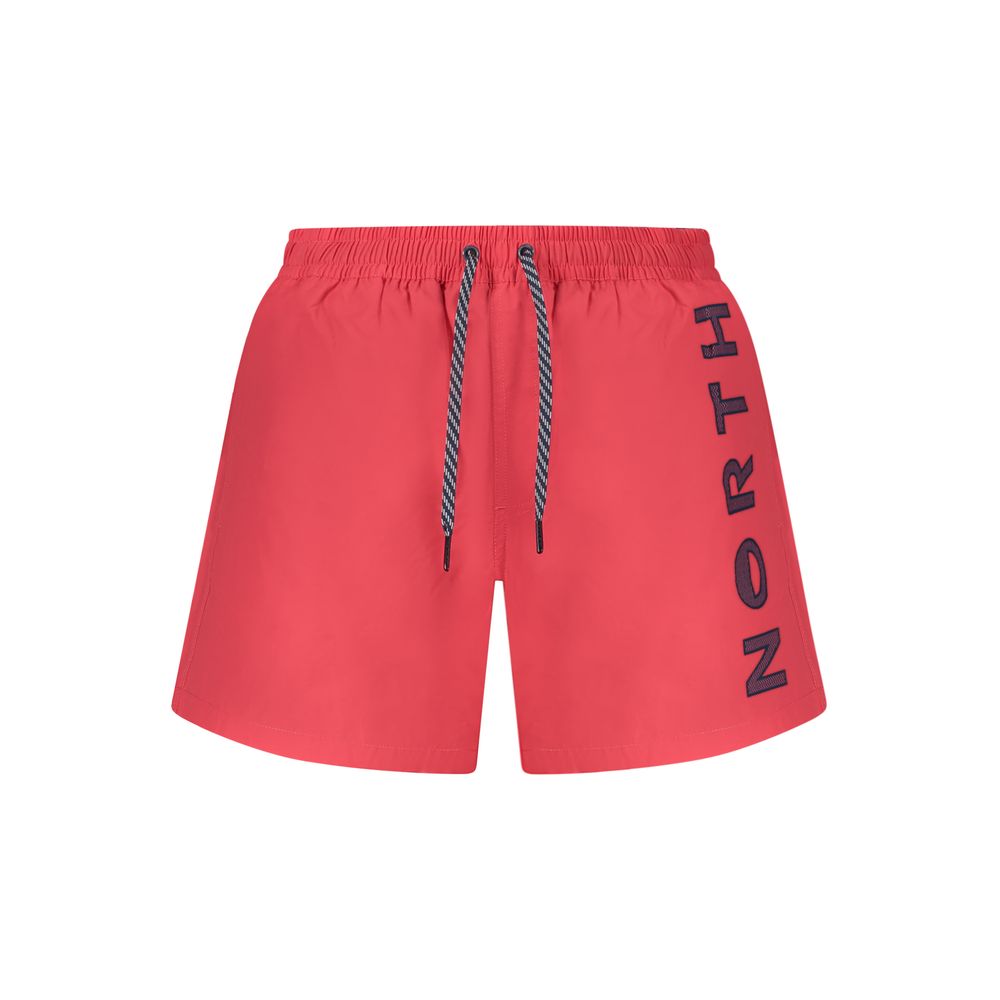 Red Cotton Swimwear