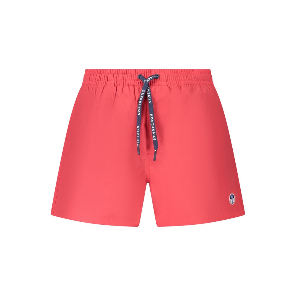 Red Cotton Swimwear