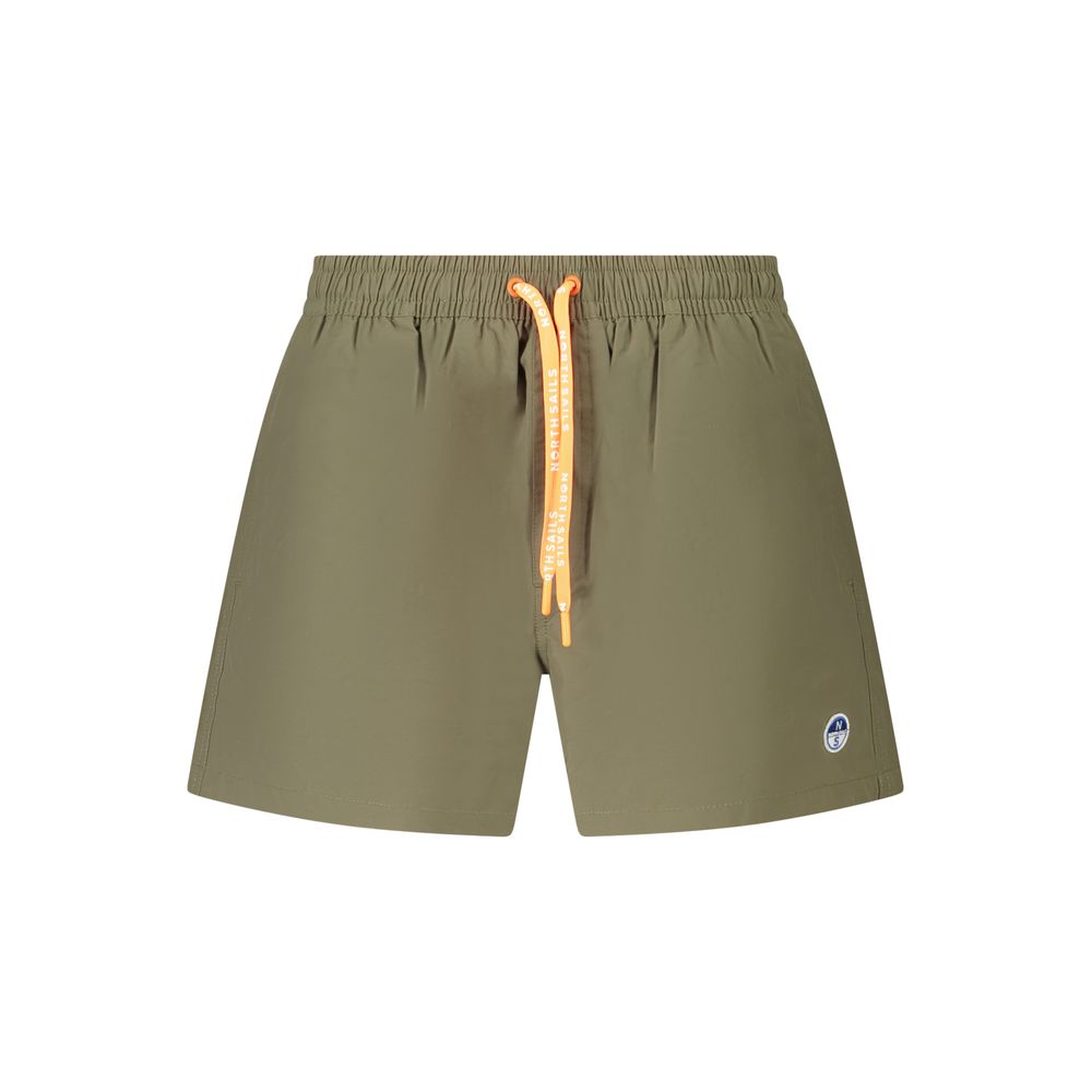 Green Cotton Swimwear