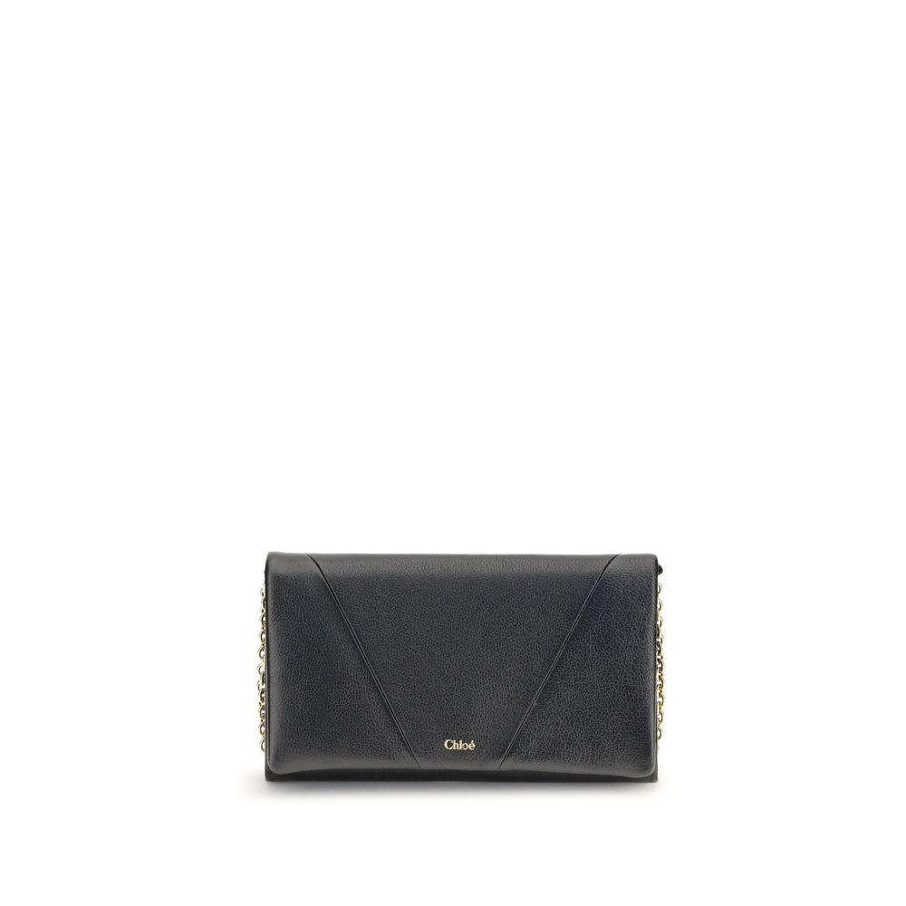 Spin Wallet with Flap and Chain