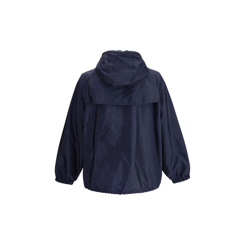 Blue Recycled Polyamide Shell Jacket - Thumbnail 2
