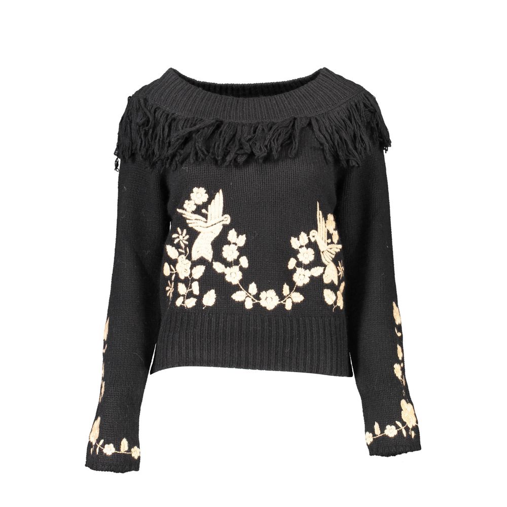 Black Wool Sweater