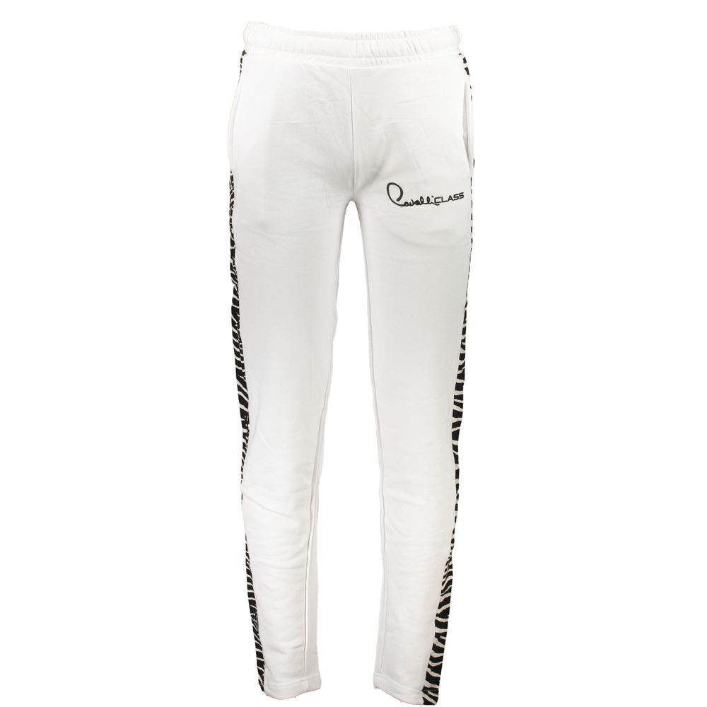 White Cotton Men's Sweatpant