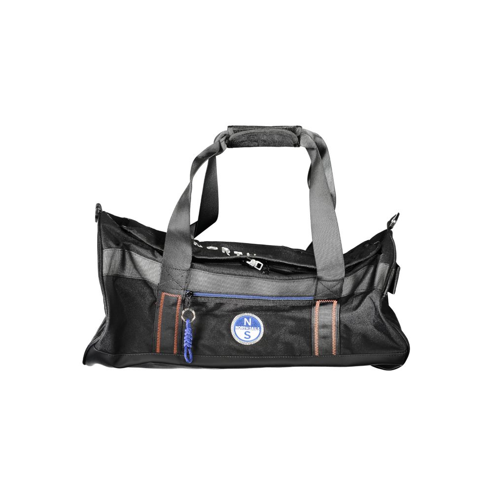 Black Polyester Handbag