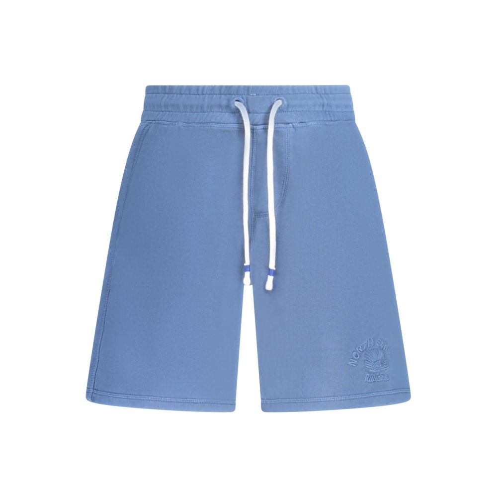 Blue Cotton Pant