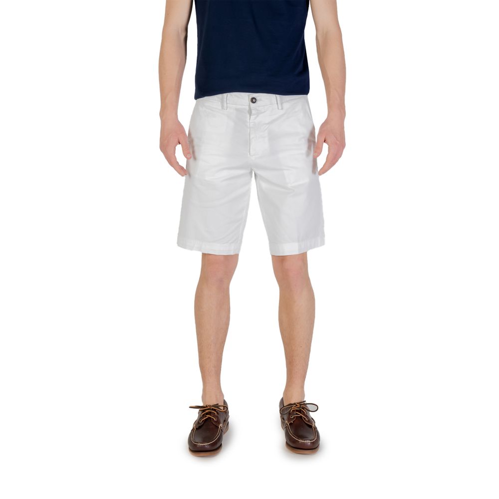White Cotton Bermuda