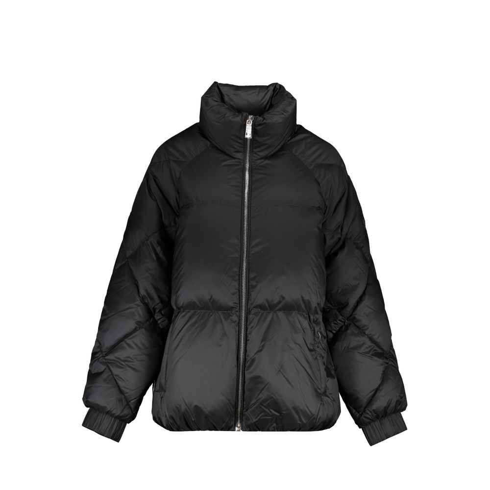 Black Polyester Women's Jacket