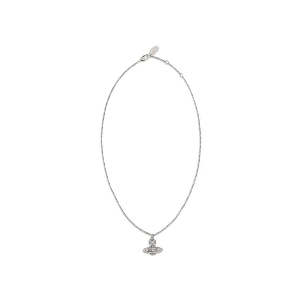 Chain Necklace with Orbit pendant