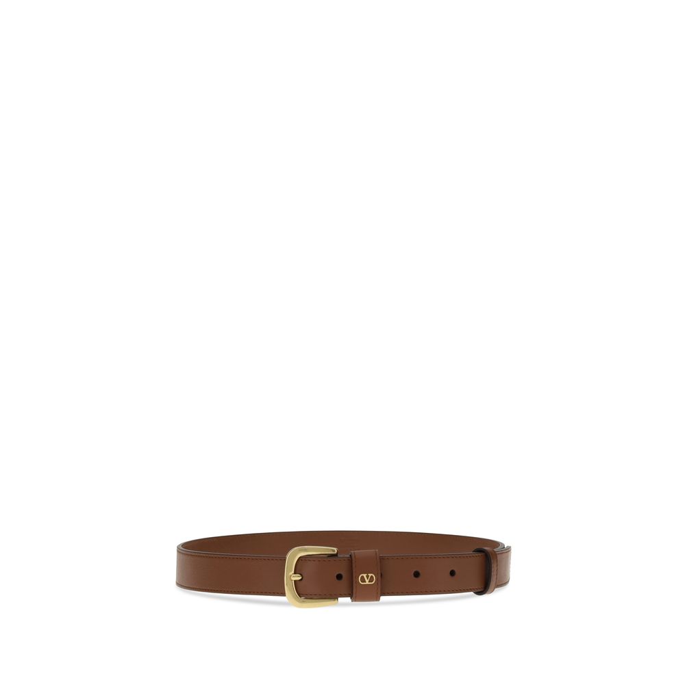 Brown Leather Regular Belt - Thumbnail 2