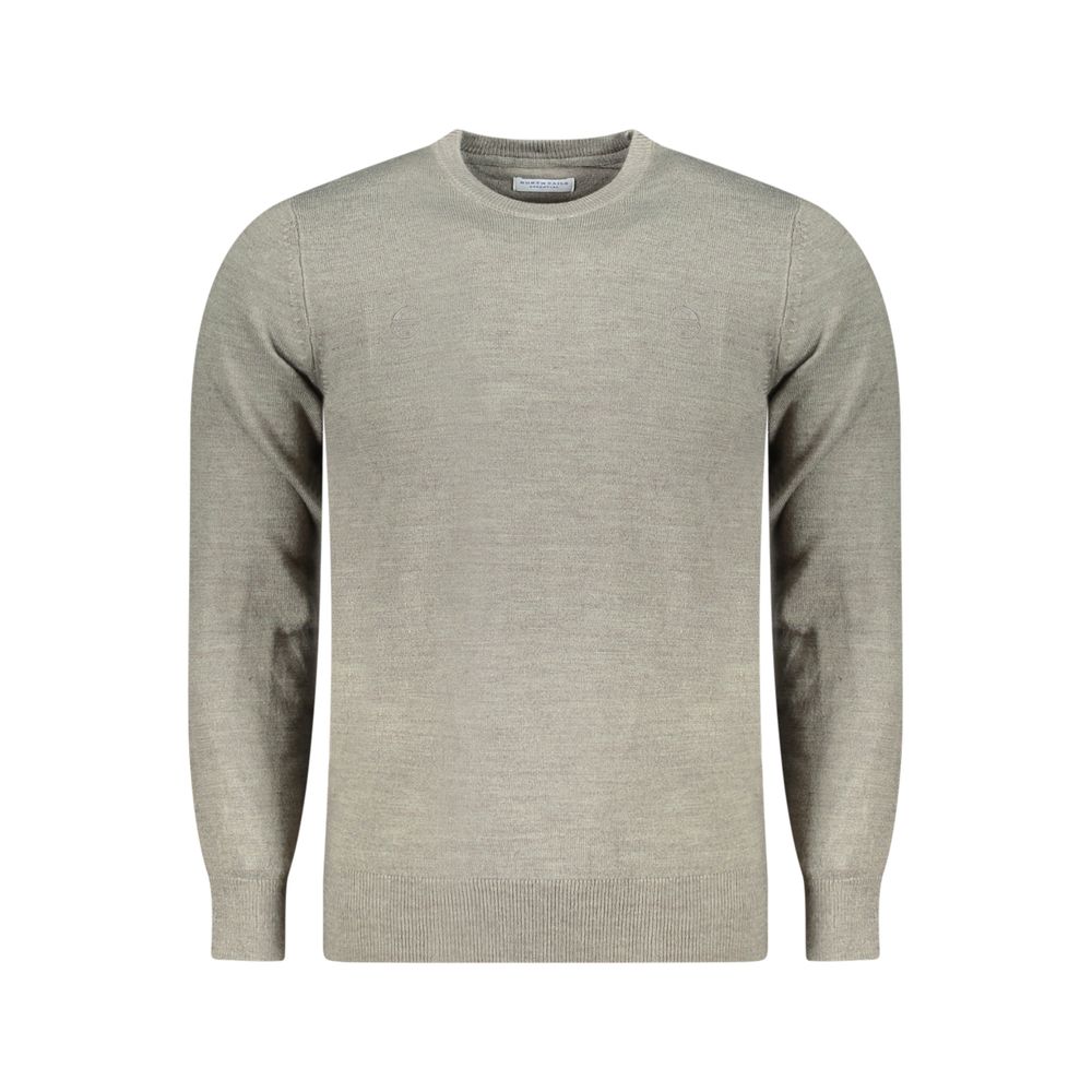 Gray Nylon Sweater
