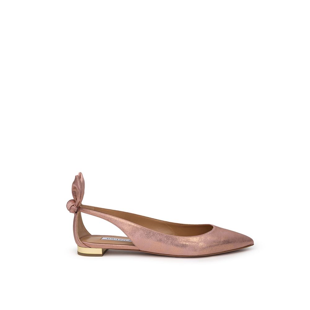 Pink Leather Ballet Flat