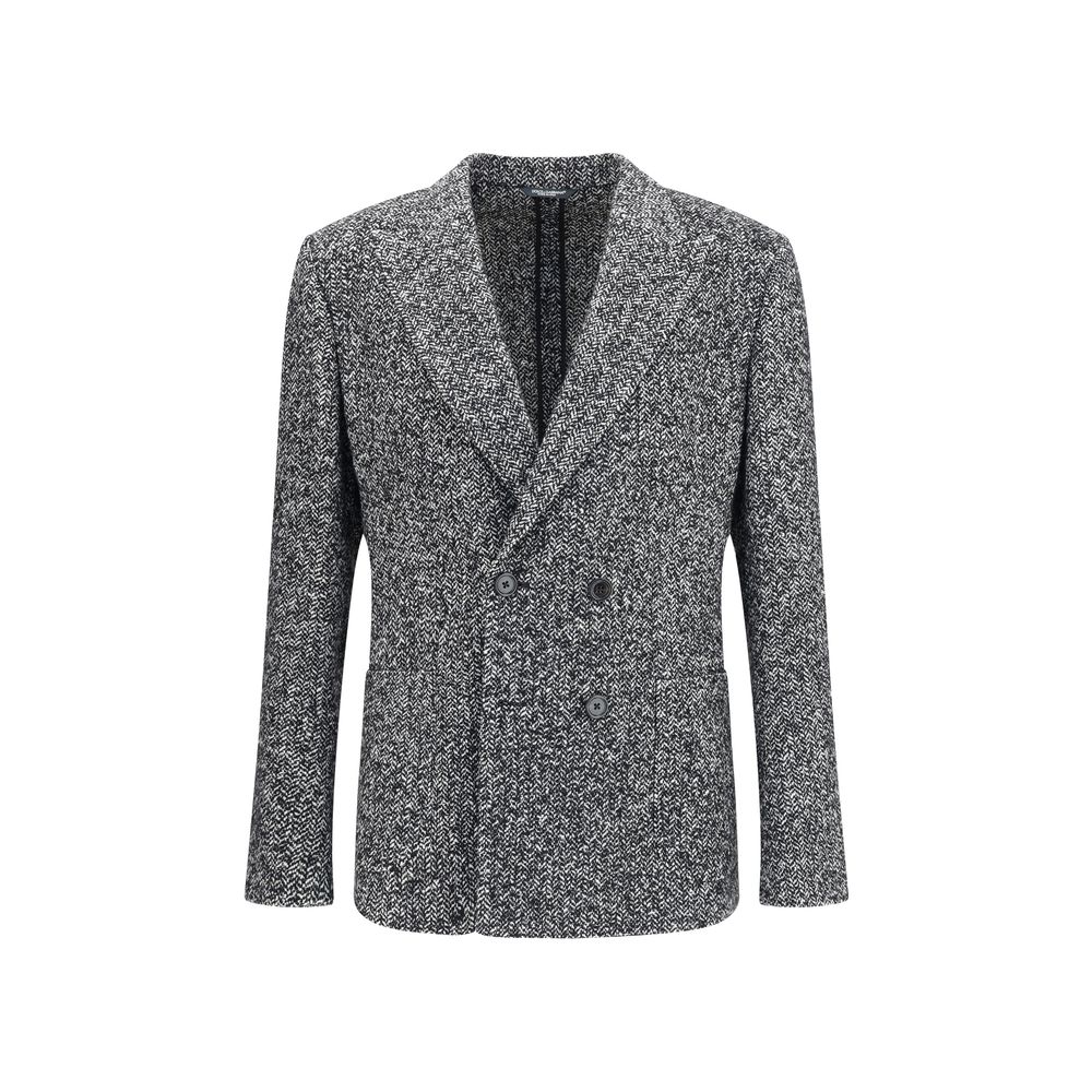 Portofino Double-Breasted Jacket with Chevron pattern