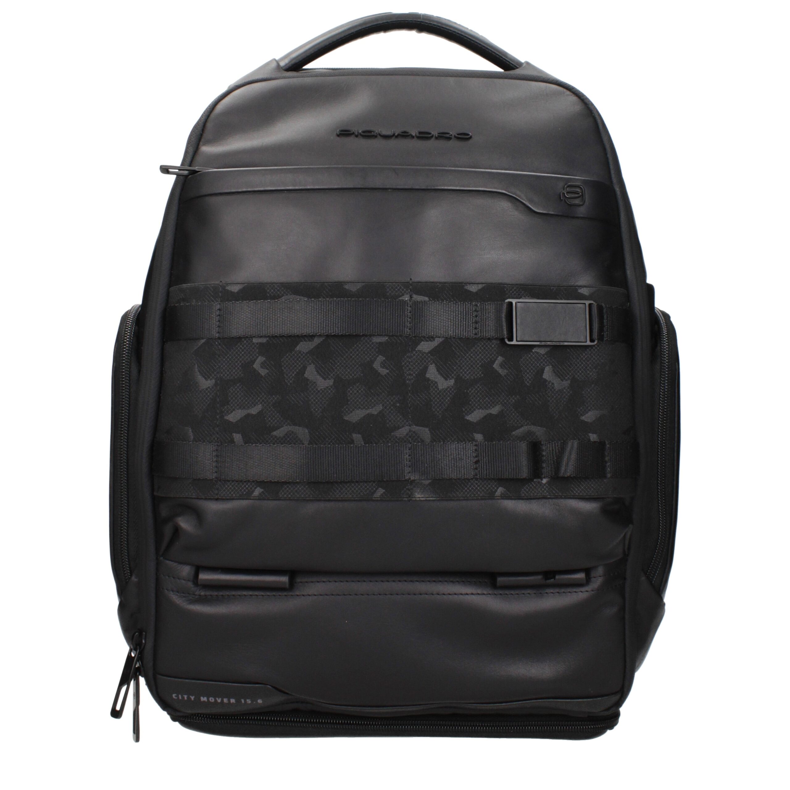 Black Leather Backpack