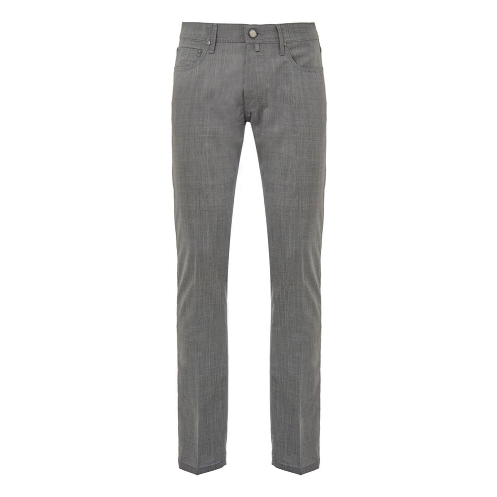 Gray Wool Pant