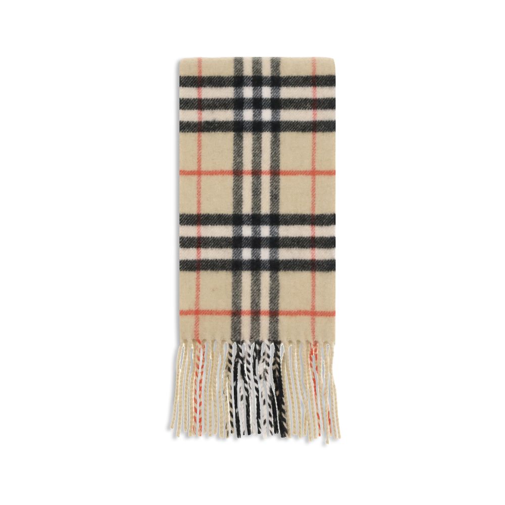 Beige Cashmere Scarf