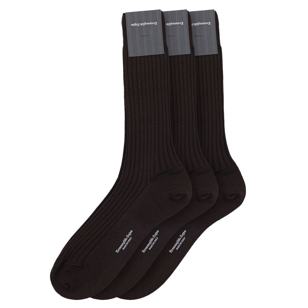 Brown Wool Socks
