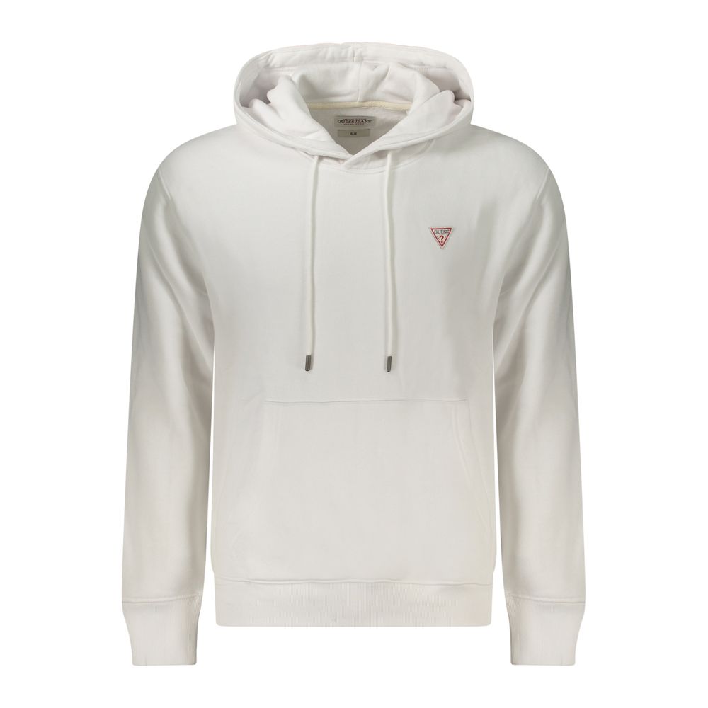 White Organic Cotton Men Sweatshirt
