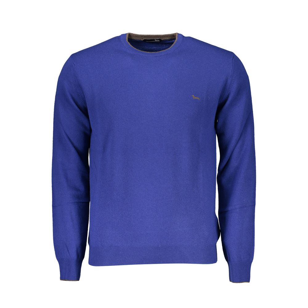 Blu Viscose Men Sweater