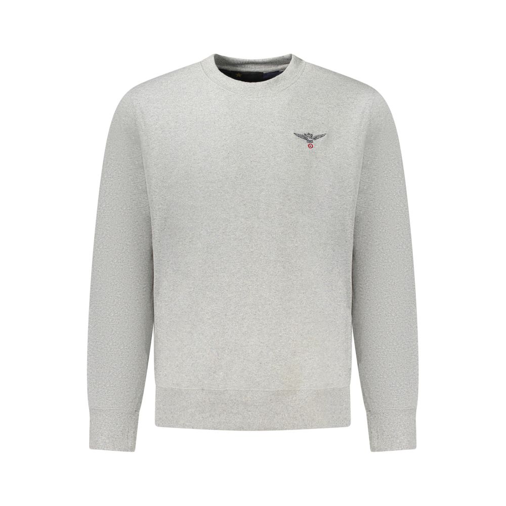 Gray Cotton Men's Sweatshirt