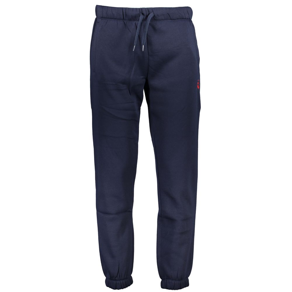 Blu Polyester Men's Sweatpant
