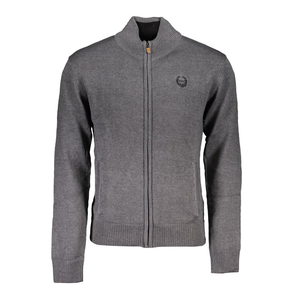 Grigio Cotton Men Cardigan