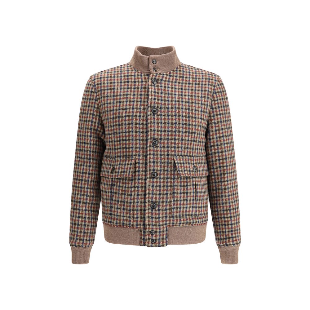 Valstarino Jacket in Prince of Wales lambswool