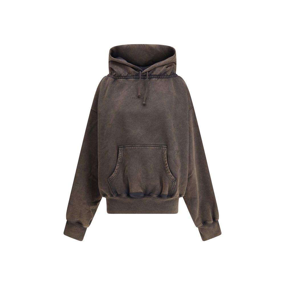 Gathered Neckline Hoodie