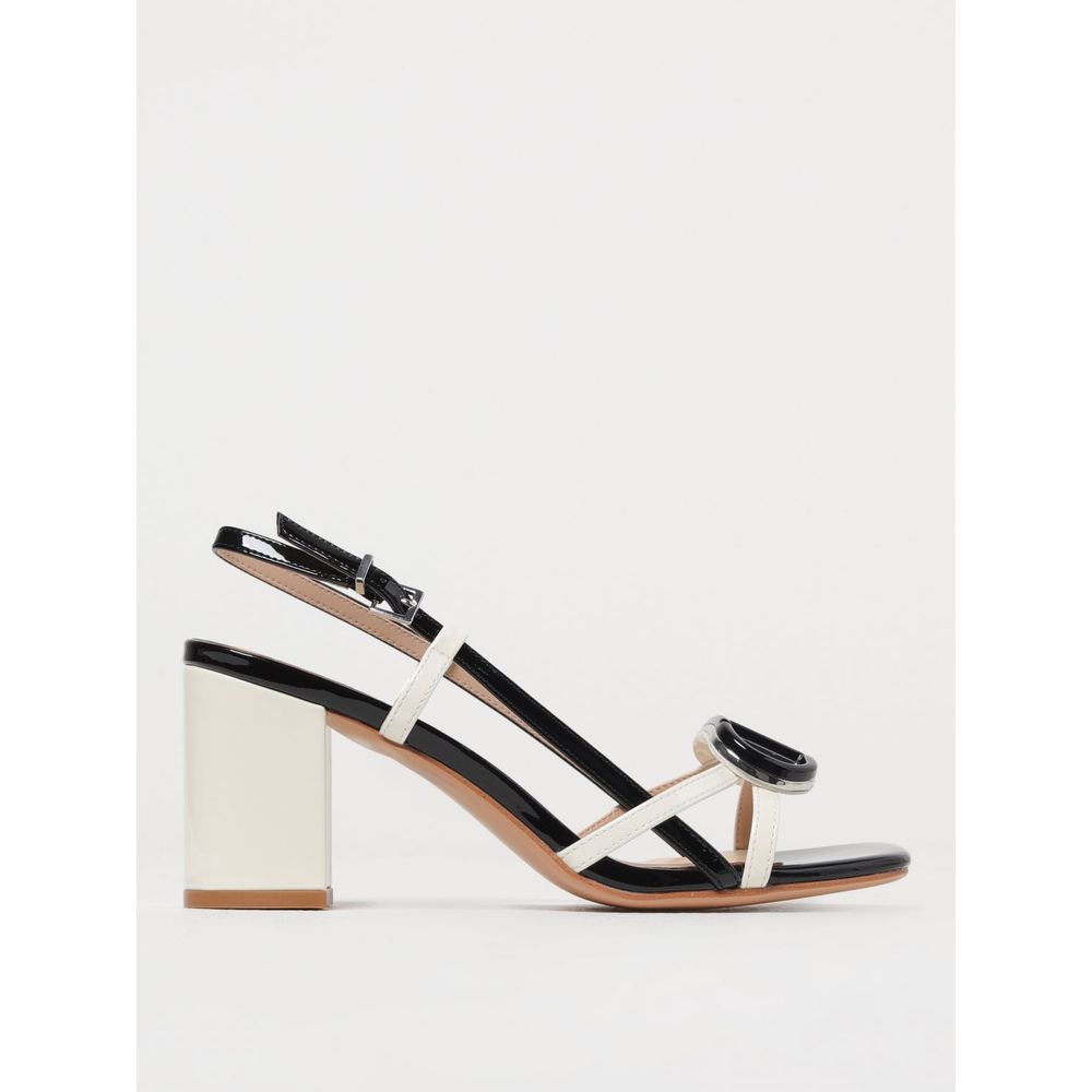 Blue Patent Leather Sandal