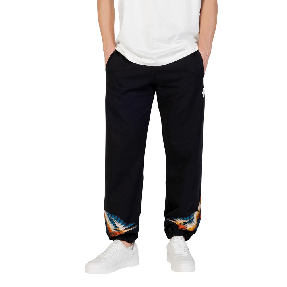 Black Cotton Joggers Workout Pant