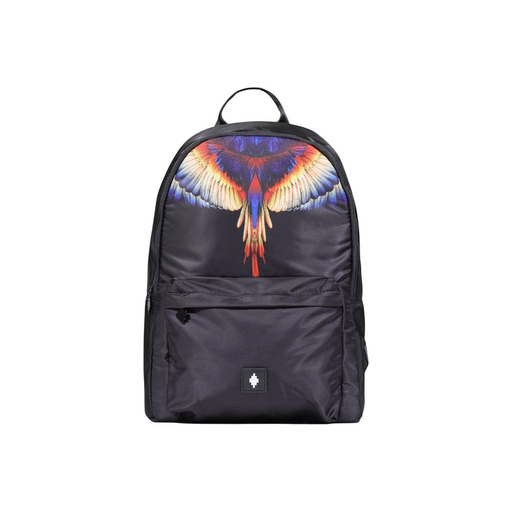 Black Nylon Backpack
