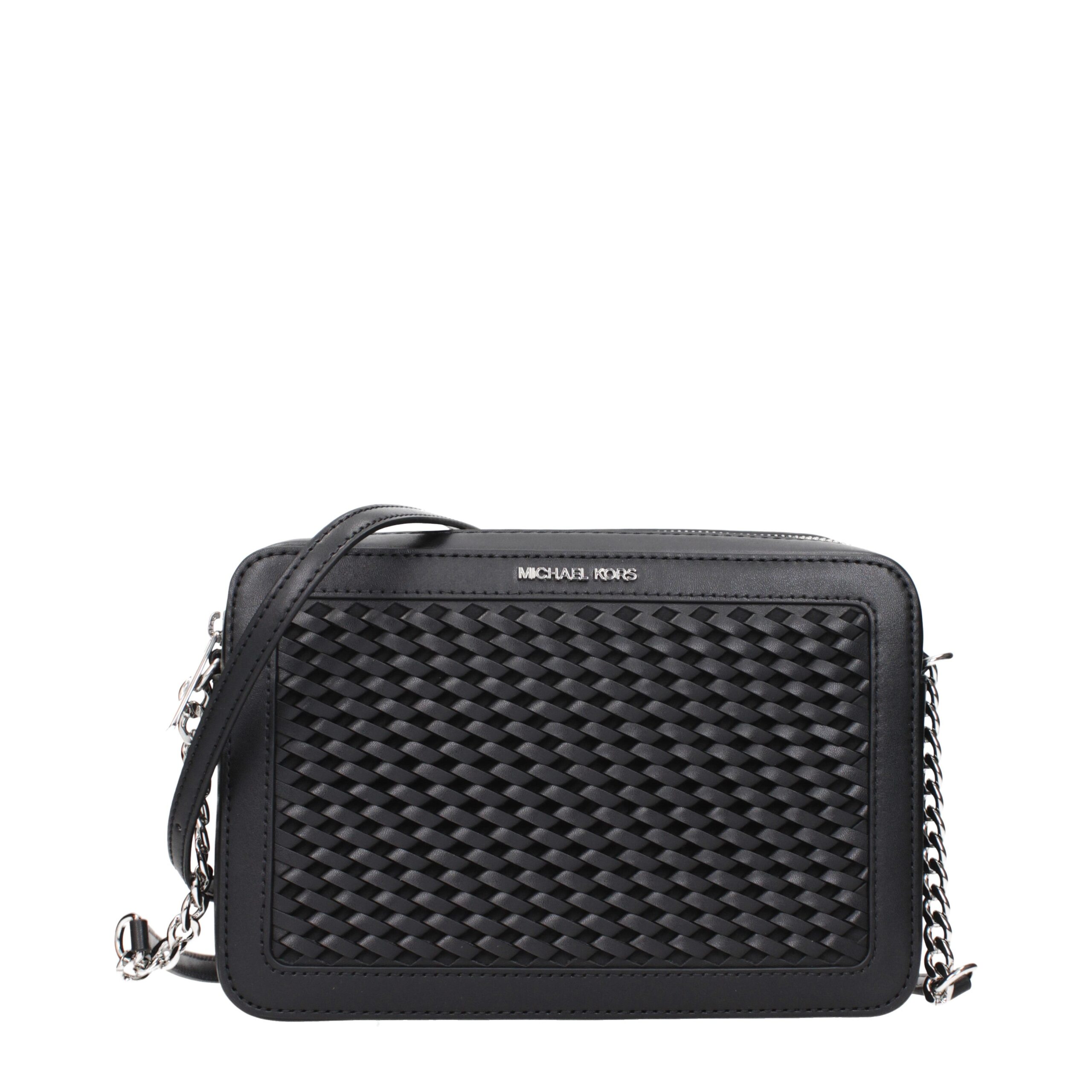 Black Leather Crossbody Bags