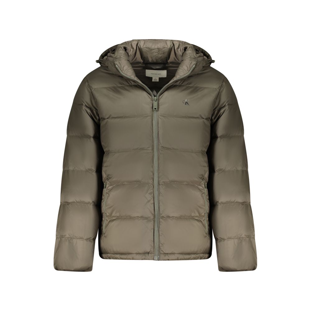 Marrone Poliammide Men's Jacket