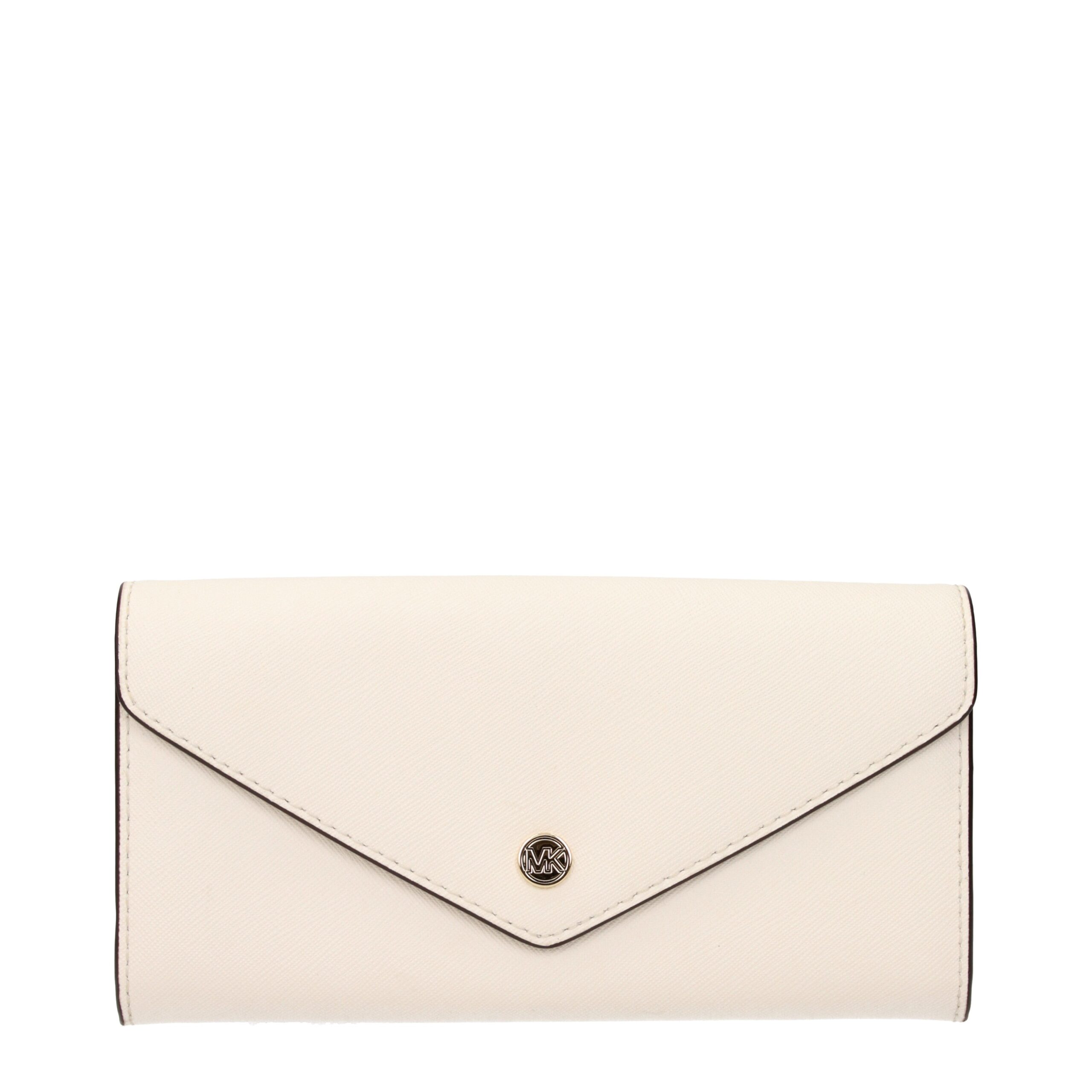 Beige Leather Wallet