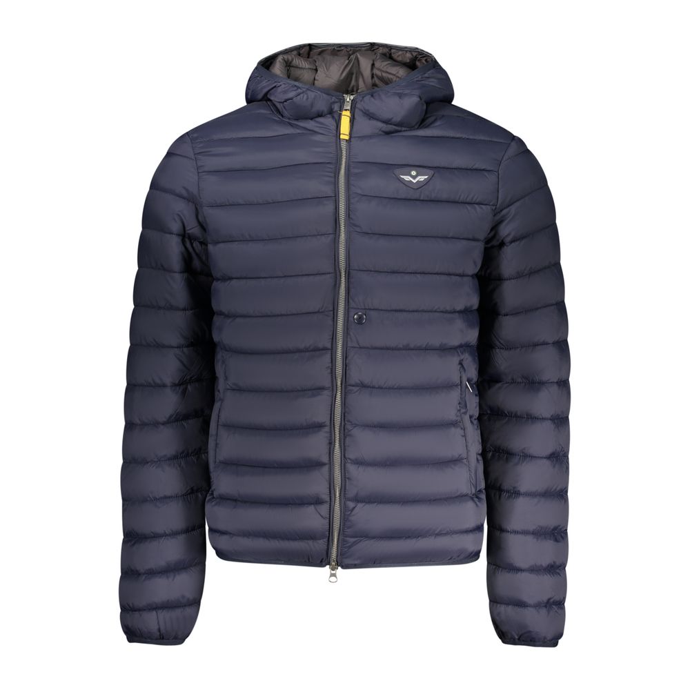 Blu Poliammide Men's Jacket