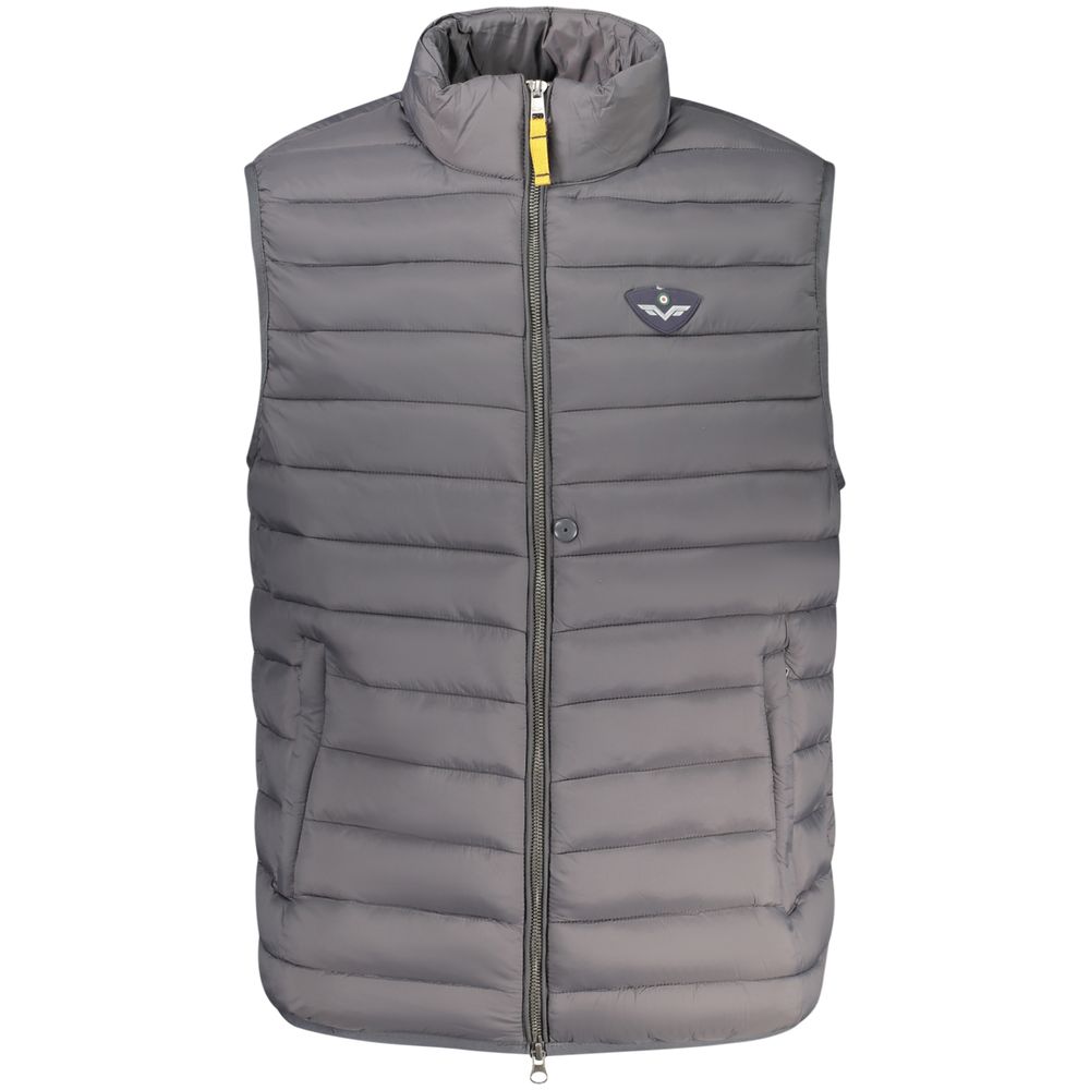 Grigio Poliammide Mens Jacket