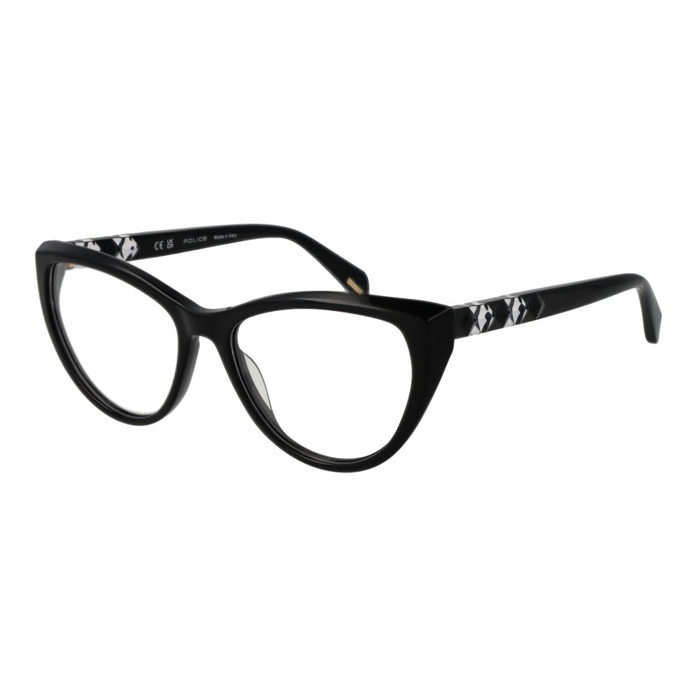 Police Black Plastic Glasses Womens Frames 160$