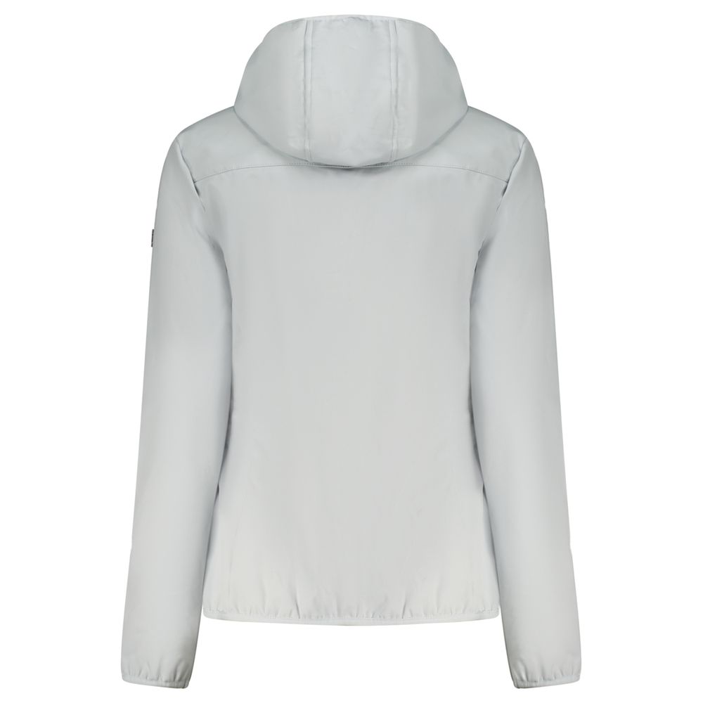 Gray Polyester Women Jacket - Thumbnail 2