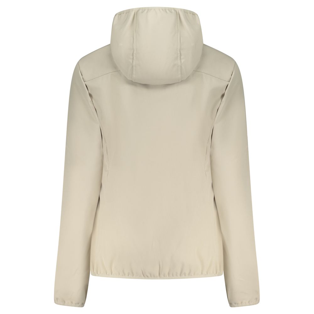 Beige Polyester Women Jacket - Thumbnail 2