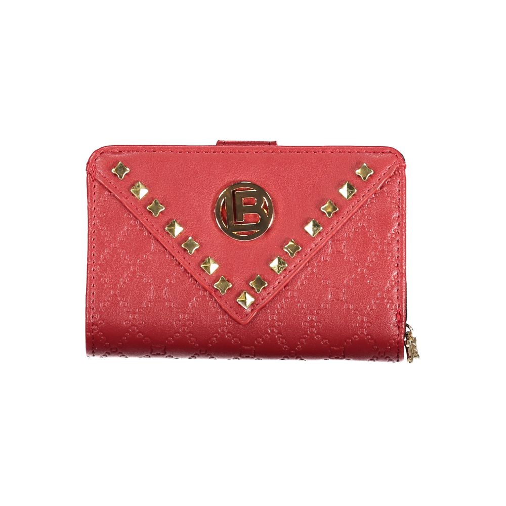 Rosso Polyurethane Women Wallet
