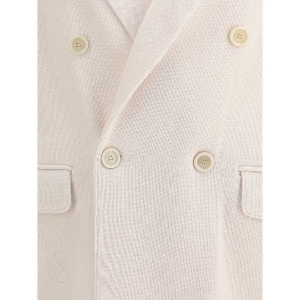 Cream Wool Coat - Thumbnail 3