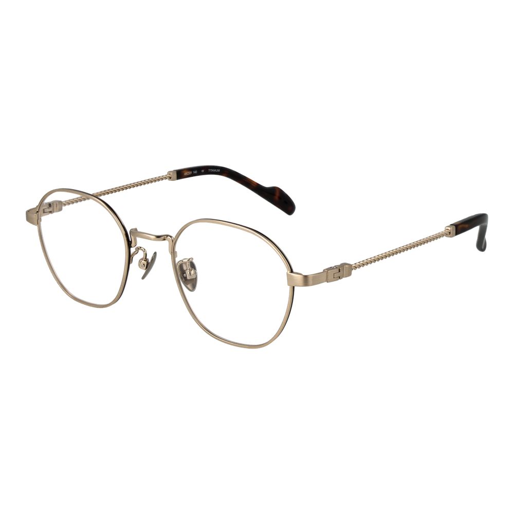 Yohji Yamamoto Gold Titanium Glasses Women's (Frames)