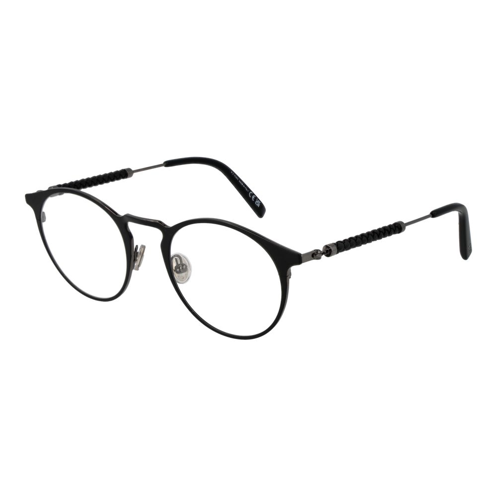Tod's Black Metal Glasses (frames) Accessory - Men
